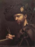 Self-Portrait as Abbot of the Accademiglia Giovanni Paolo Lomazzo